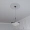 Ekena Millwork Berkshire PVC Medallion (Canopies up to 8 3/8"), 19"OD x 3 1/2"ID x 1"P, Satin Blossom White CMP19BEGBW - alternate 6